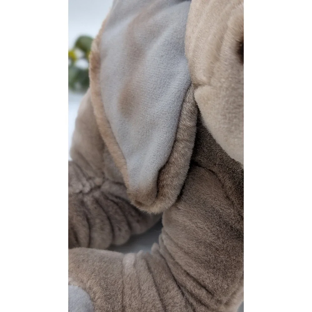 Conservation Collection Plush Elephant – Gray Stuffed Elephant Toy with Tag